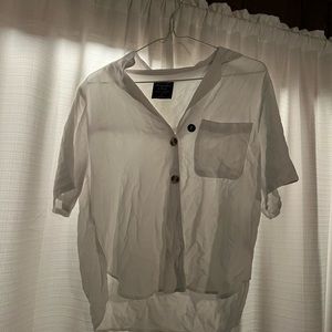 Buttoned up crop top